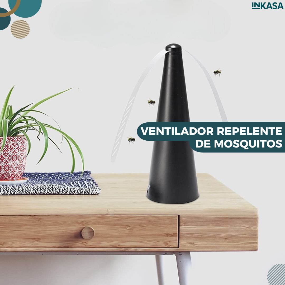 Ventilador repelente de mosquitos