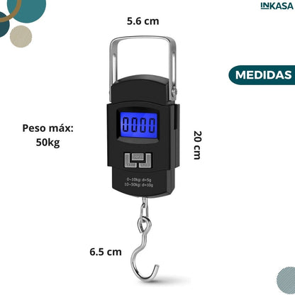 Báscula digital de 50kg portátil